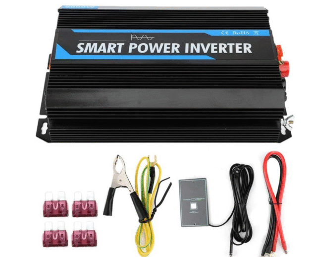 6000W Pure Sine Wave Power Inverter Vehicle DC12-AC220V with Cooling System 12V Main Image 2