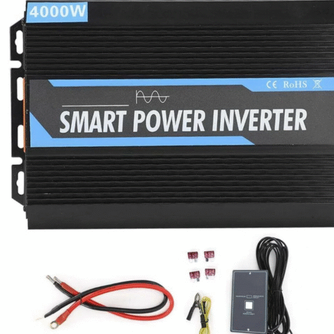 6000W Pure Sine Wave Power Inverter Vehicle DC12-AC220V with Cooling System 12V Main Main Image