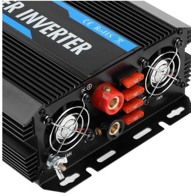 6000W Pure Sine Wave Power Inverter Vehicle DC12-AC220V with Cooling System 12V Main Image 5