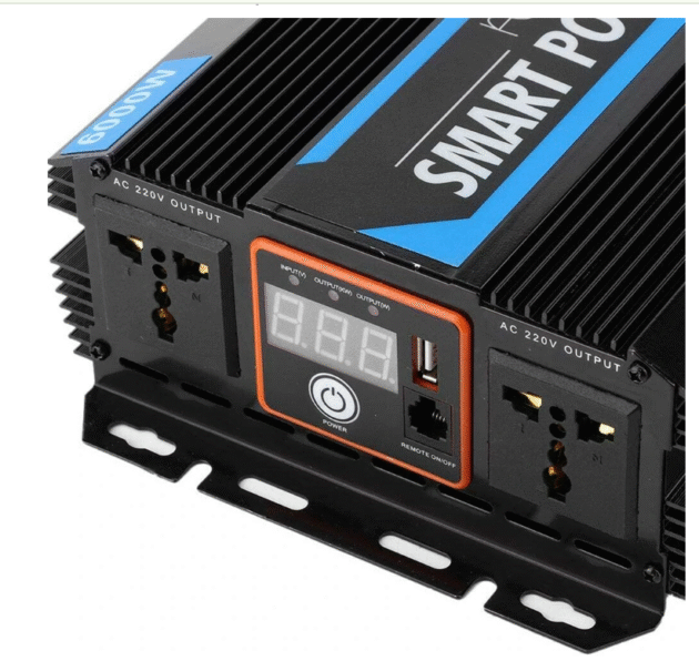 6000W Pure Sine Wave Power Inverter Vehicle DC12-AC220V with Cooling System 12V Main Image 6