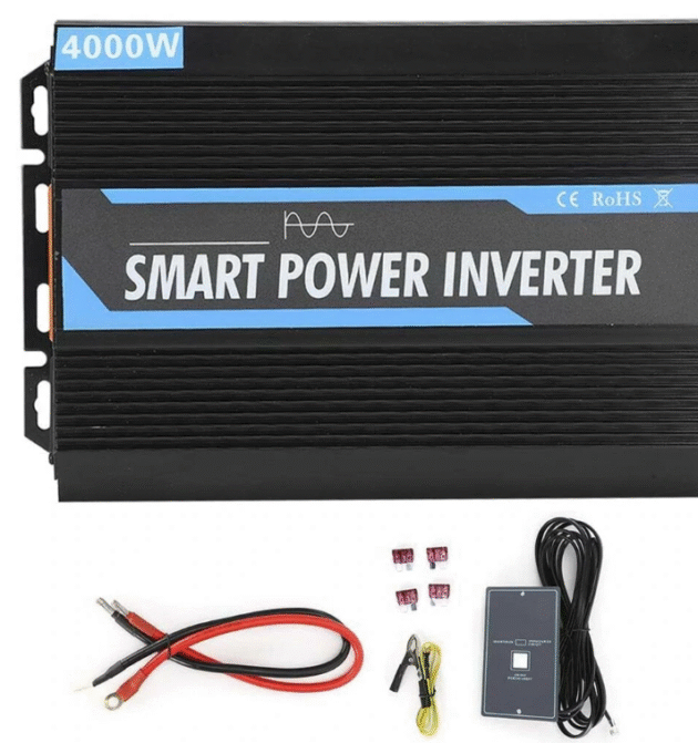 6000W Pure Sine Wave Power Inverter Vehicle DC12-AC220V with Cooling System 12V Main Main Image