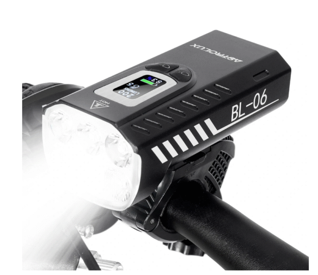 Astrolux® BL06 3+3 LEDs 2000LM Bike Headlight Main Image 2