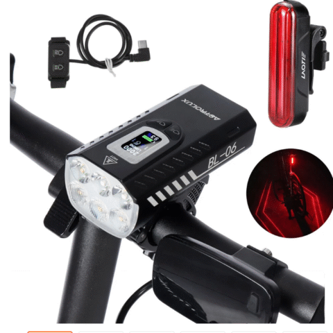 Astrolux® BL06 3+3 LEDs 2000LM Bike Headlight Main Image