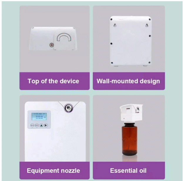 Bluetooth Smart Scent Diffuser Hotel Air Freshener Scent Diffuser Cover 300mL for Home Scent Dispenser Electronic Scent Coverage Main Image 9