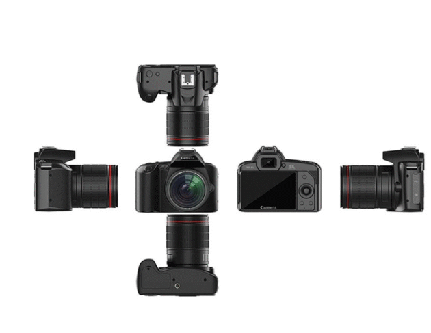 D5 4K HD WiFi Digital Video Camera 3 inch IPS Display 16X Time-Lapse Webcam Stabilizer Cam Professional Camcorder for Youtube Streaming Vlog Recorder Image 2