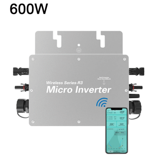 IPRee WVC-300 600700W Wifi Version Solar On Grid Inverter Image 6