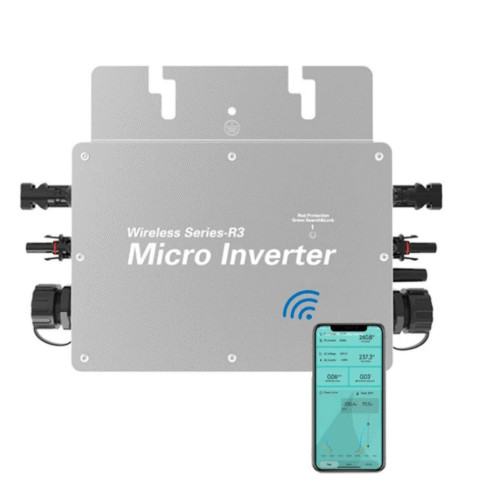 IPRee WVC-300 600700W Wifi Version Solar On Grid Inverter Main Image