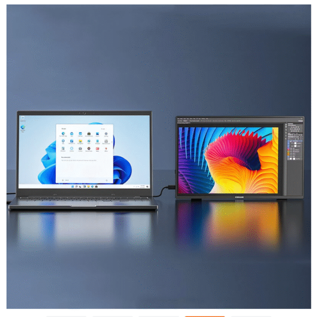 KINHANK K16 Pro 16" Portable Gaming Monitor - with Google TV 2.5K QHD 144Hz IPS Screen 100% sRGB AMD FreeSync VESA Mount External Display Screen - Image 4