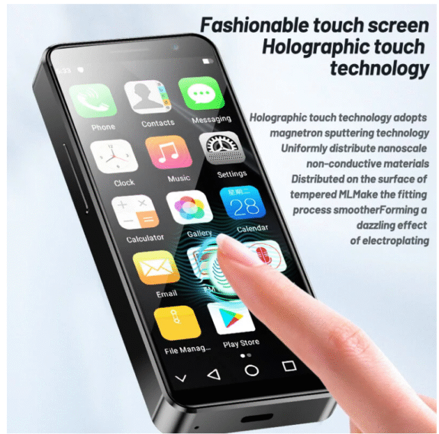 SOYES XS16 Pro Mini 4G 4GB128GB 4 Inch 5MP Camera Face Unlock OTG 2100mAh Android Image 5