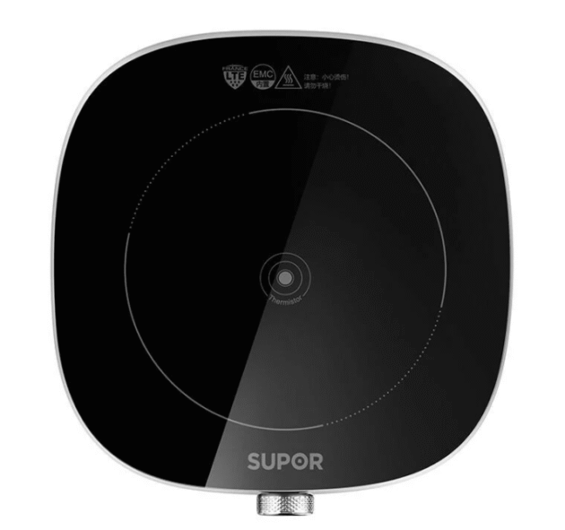 2100W Electric Induction Cooker 9 Gear Heating Timing Waterproof Stir-Fry Cooking Plate Intelligent HotPot Stove Cooktop Cooking Machine