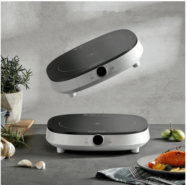 2100W Electric Induction Cooker 9 Gear Heating Timing Waterproof Stir-Fry Cooking Plate Intelligent HotPot Stove Cooktop Cooking Machine - Image 2