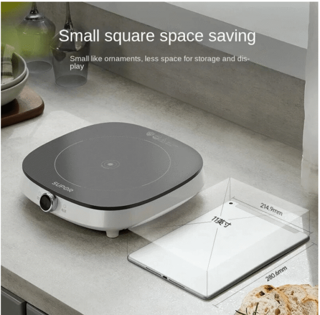 2100W Electric Induction Cooker 9 Gear Heating Timing Waterproof Stir-Fry Cooking Plate Intelligent HotPot Stove Cooktop Cooking Machine - Image 4