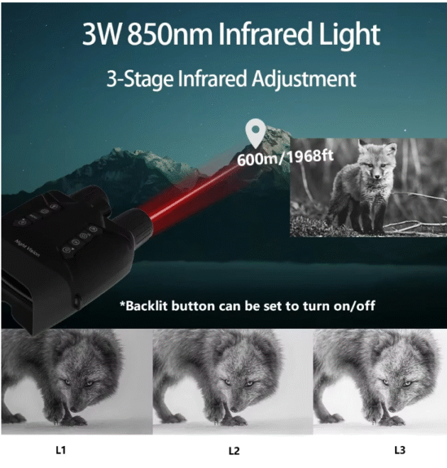CZ080 Infrared Tactical Binocular Telescope Main Image 5