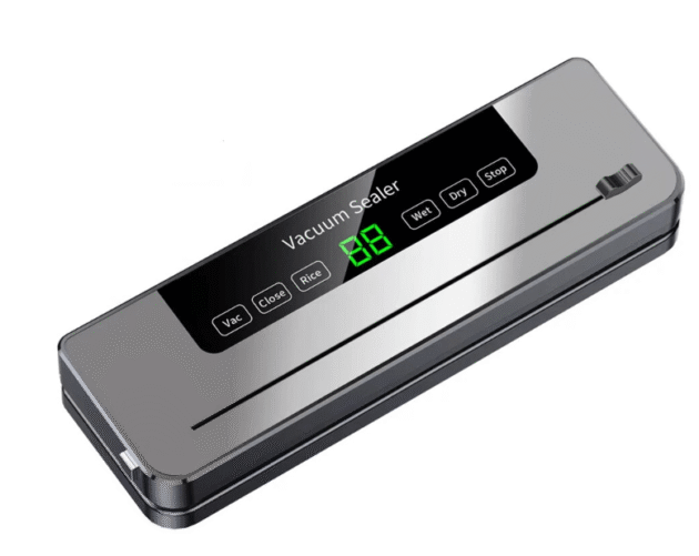 Comfook Electric Vacuum Sealer -  Dry/Wet Food Sealed Packaging Kitchen Food Storage Seal UV Sterilization Built-in Cutter Knife - Image 6