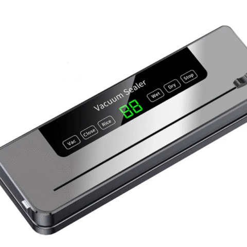 Comfook Electric Vacuum Sealer -  Dry/Wet Food Sealed Packaging Kitchen Food Storage Seal UV Sterilization Built-in Cutter Knife