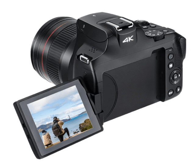 Ordro G700 4K 64MP 12X Optical Zoom Digital Camera Video Camcorder with 3 inch Folding Screen Auto Manual Focus LED Flash Built-in Vlog Camera - Image 3