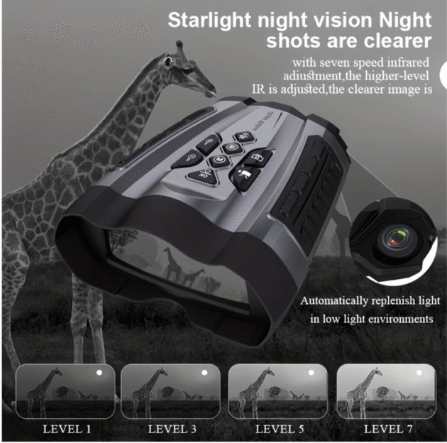 Portable 300M Infrared Night Vision Binoculars Main Image 5