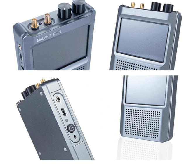 2nd Upgraded Generation Malahit-DSP2 SDR Radio Receiver - 10kHz-380MHz 404MHz-2GHz Built-in 5000mAh Battery - Image 5