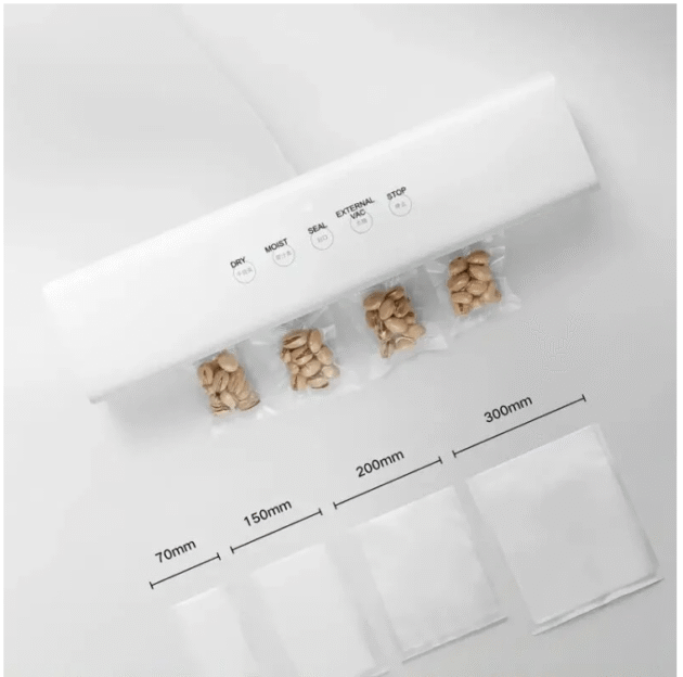 XIAOMI Mijia MJFKJ06XM Automatic Vacuum Sealing Machine 70kPa High Suction 220V Vacuum Food Sealer For Dry And Wet Foods Maintain Freshness - Image 5