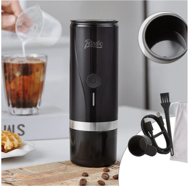 Bincoo Portable Coffee Machine Electric Cordless Espresso Machine Image 2