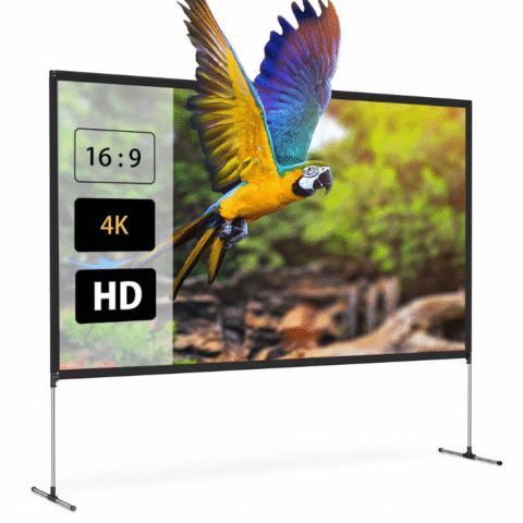BlitzWolf® BW-VS6 80100120-Inch Projector Screen Image 1