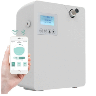 Bluetooth Smart Scent Diffuser Hotel Air Freshener – Scent Diffuser Cover 300mL for Home Scent Dispenser Electronic Scent 300-400m³ Coverage