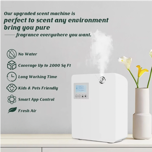 Bluetooth Smart Scent Diffuser Hotel Air Freshener Image 4