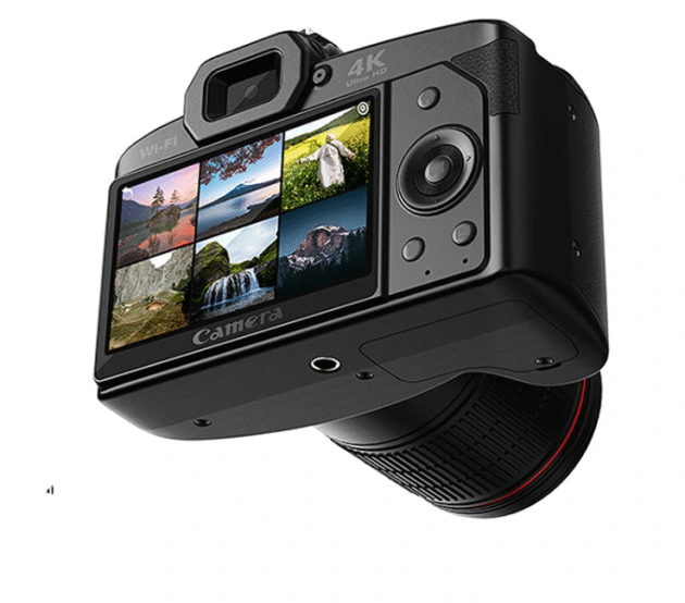 D5 6400 Megapixel HD WiFi Digital Video Camera Main Image 2
