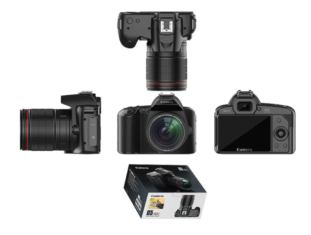 D5 6400 Megapixel HD WiFi Digital Video Camera Main Image 6