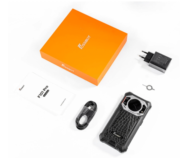 FOSSiBOT F101 Pro Dual Display 15GB 128GB 10600mAh 24MP Camera Phone 10