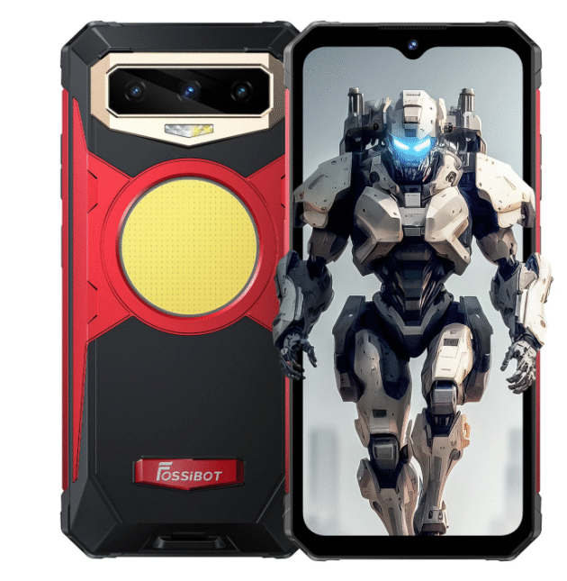 FOSSiBOT F102 Camping Light 108MP Triple Camera Phone Main Image 2