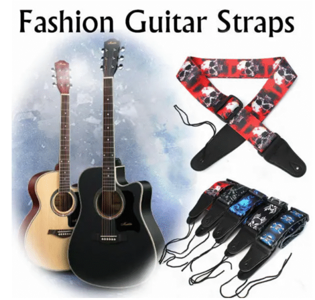 Guitar Strap Polyester Belt Image 1
