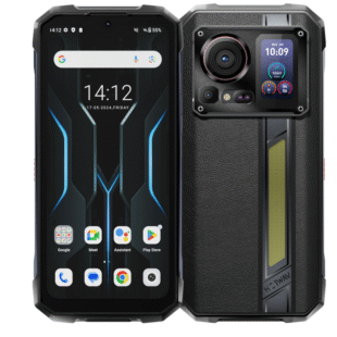 [EU Direct] HOTWAV Hyper 7 Pro 5G Dual Display 36GB 256GB 200MP Camera Smartphone – 6.6 inch 120Hz 2.4K Camping Light 33W Fast Charge 10800mAh Dimensity 7050 NFC Android 14 IP68 IP69K Waterproof Rugged Smartphone