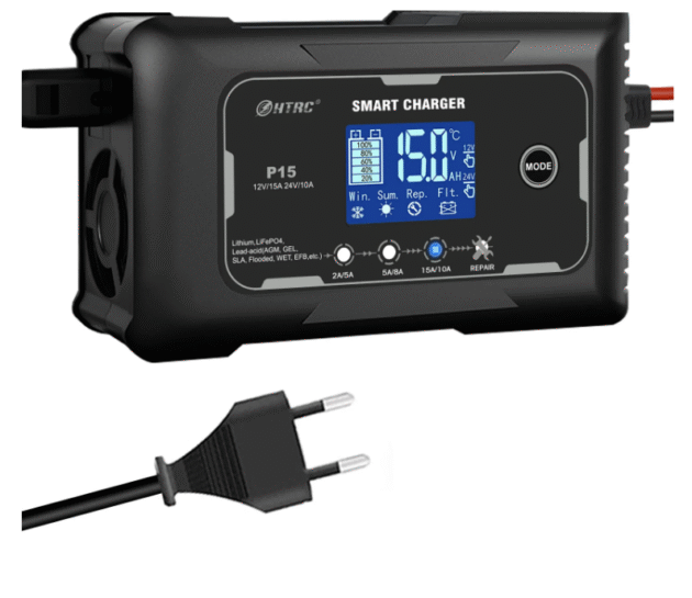 HTRC 15A20A Smart Battery Charger Main Image 2
