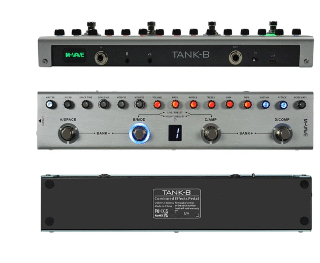 M-VAVE Guitar Effects Multi-effects Image 2