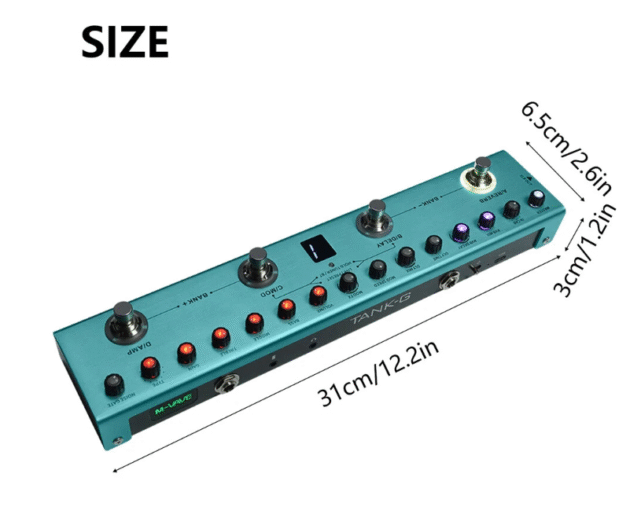 M-VAVE Guitar Effects Multi-effects Image 7