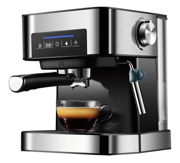 NovuLife Coffee Machine 20bar Italian Semi-automatic Image 1