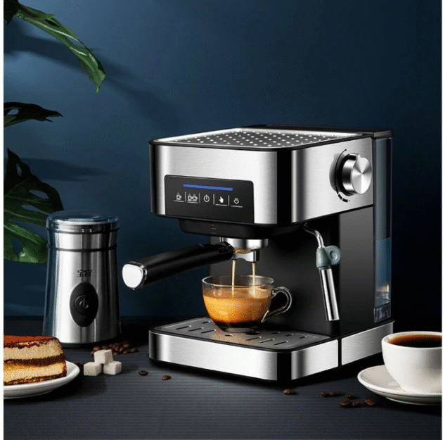 NovuLife Coffee Machine 20bar Italian Semi-automatic Image 4