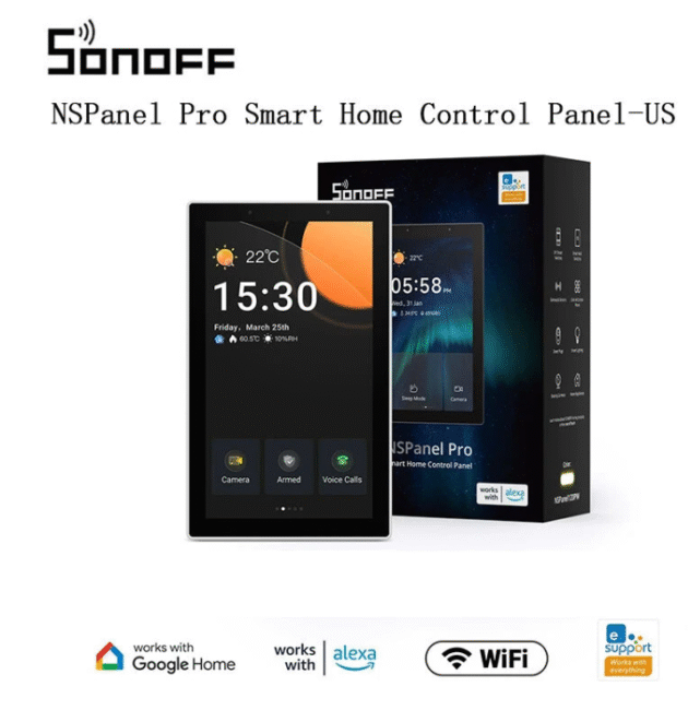 SONOFF NSPanel Pro 120 Type Smart Control Panel Image 2