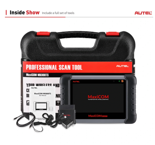 AUTEL MaxiCOM MK808TS Automotive OBD2 Diagnostic Tool Image 2