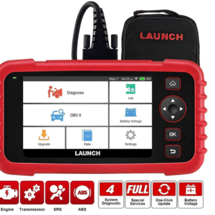 LAUNCH CRP123X V2.0 Car OBD2 Diagnostic Tools OBD II Scanner Engine – ABS Airbag SRS AT Code Reader Free Update Automotive Tools